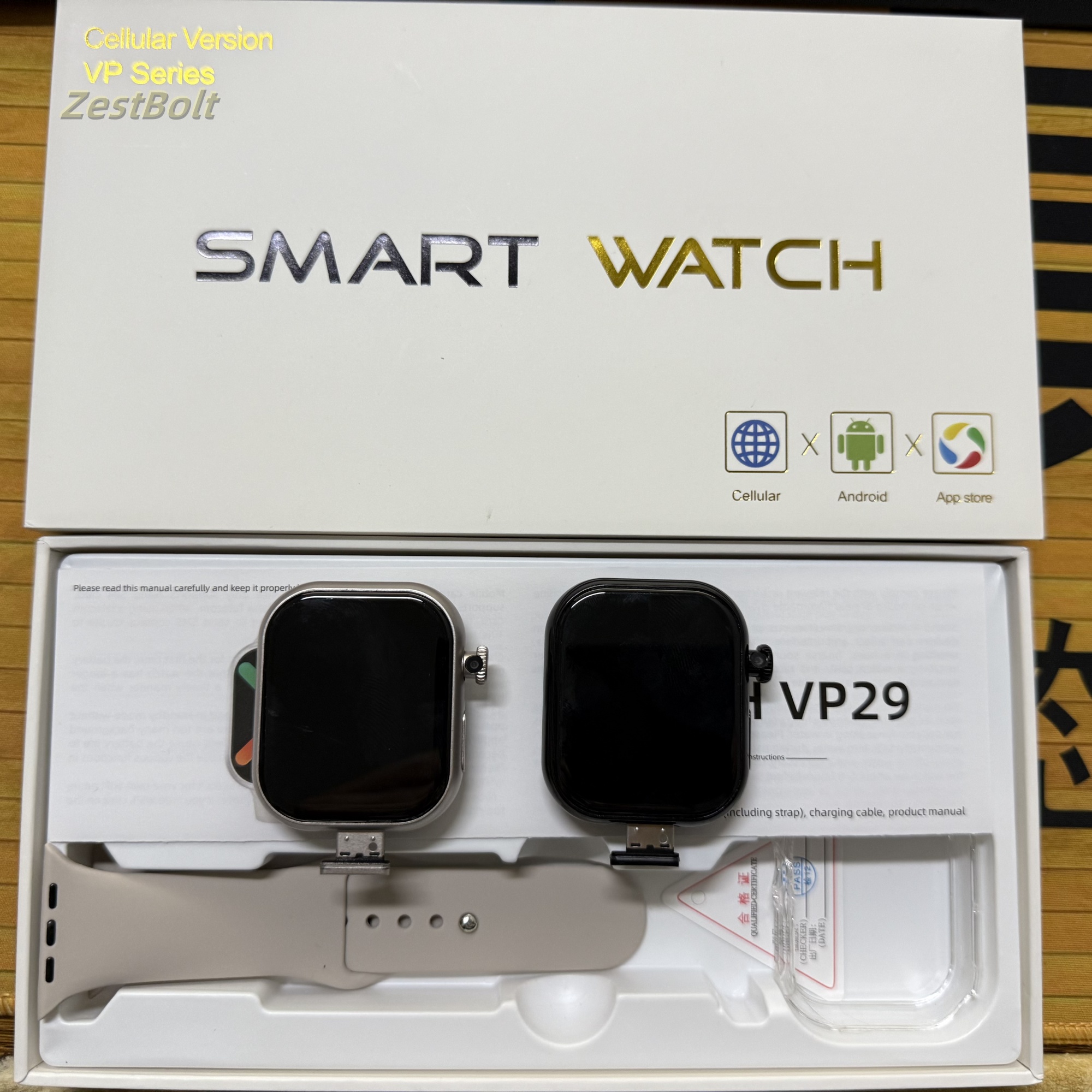 Smartwatch Store - Original VP29 Smartwatch 4G LTE Android