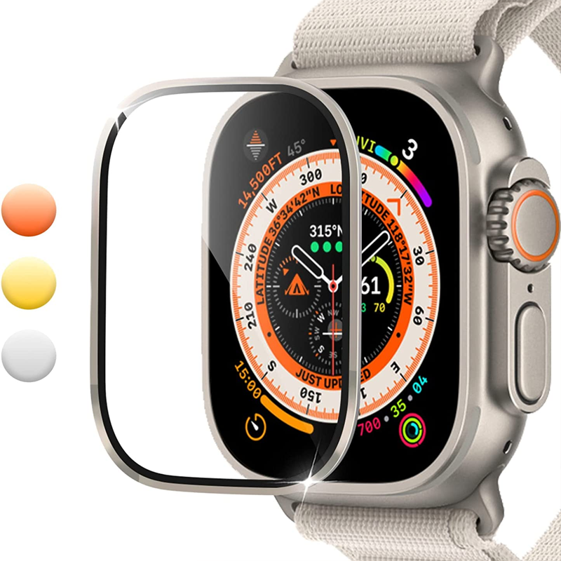 Watch Case Bumper - Tempered Glass for Apple Watch Ultra