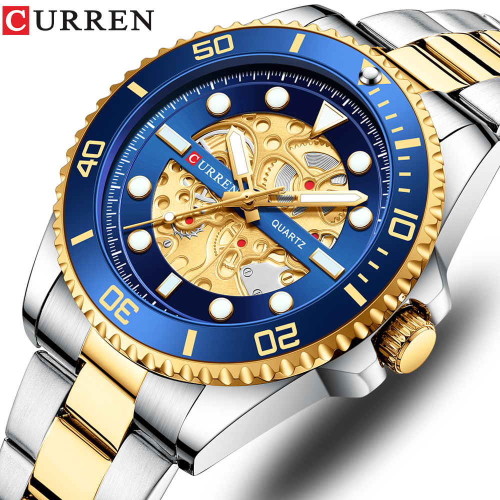 CURREN Watches Imitated Mechan - Smartwatch Guess reseña y precio