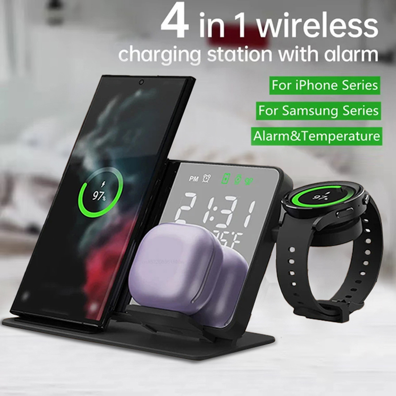 Wireless Charger Alarm Clock S - Smartwatch Ac reseña y precio