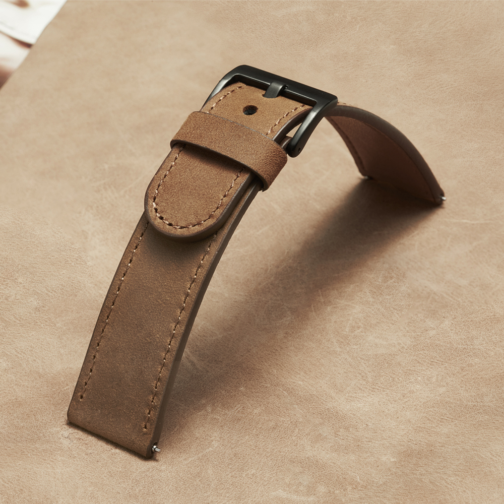 22mm Watch Strap Genuine Leath - Smartwatch Accessories Shop reseña y precio