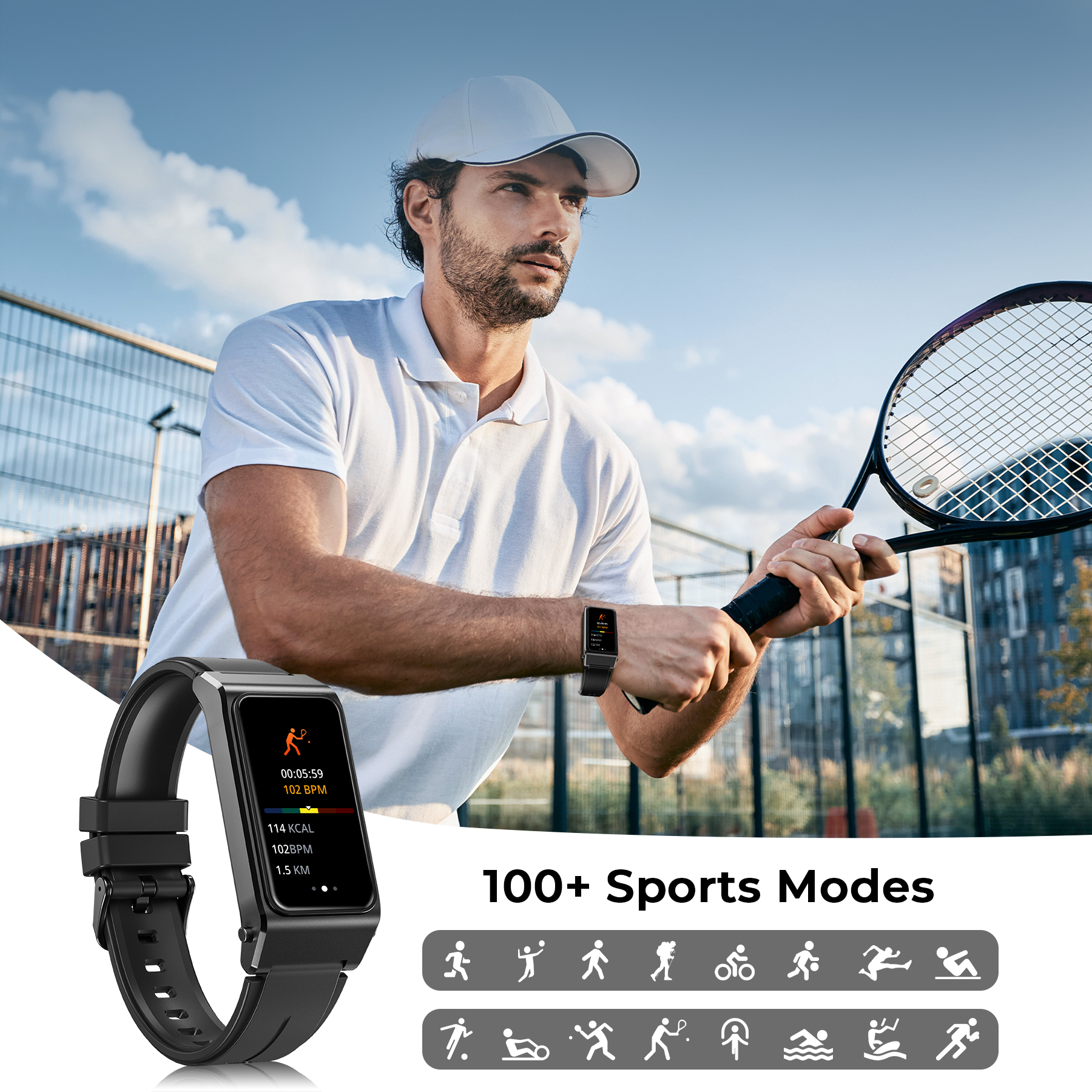 OUKITEL BT11 Smartwatch Blueto - Smartwatch Headset reseña y precio