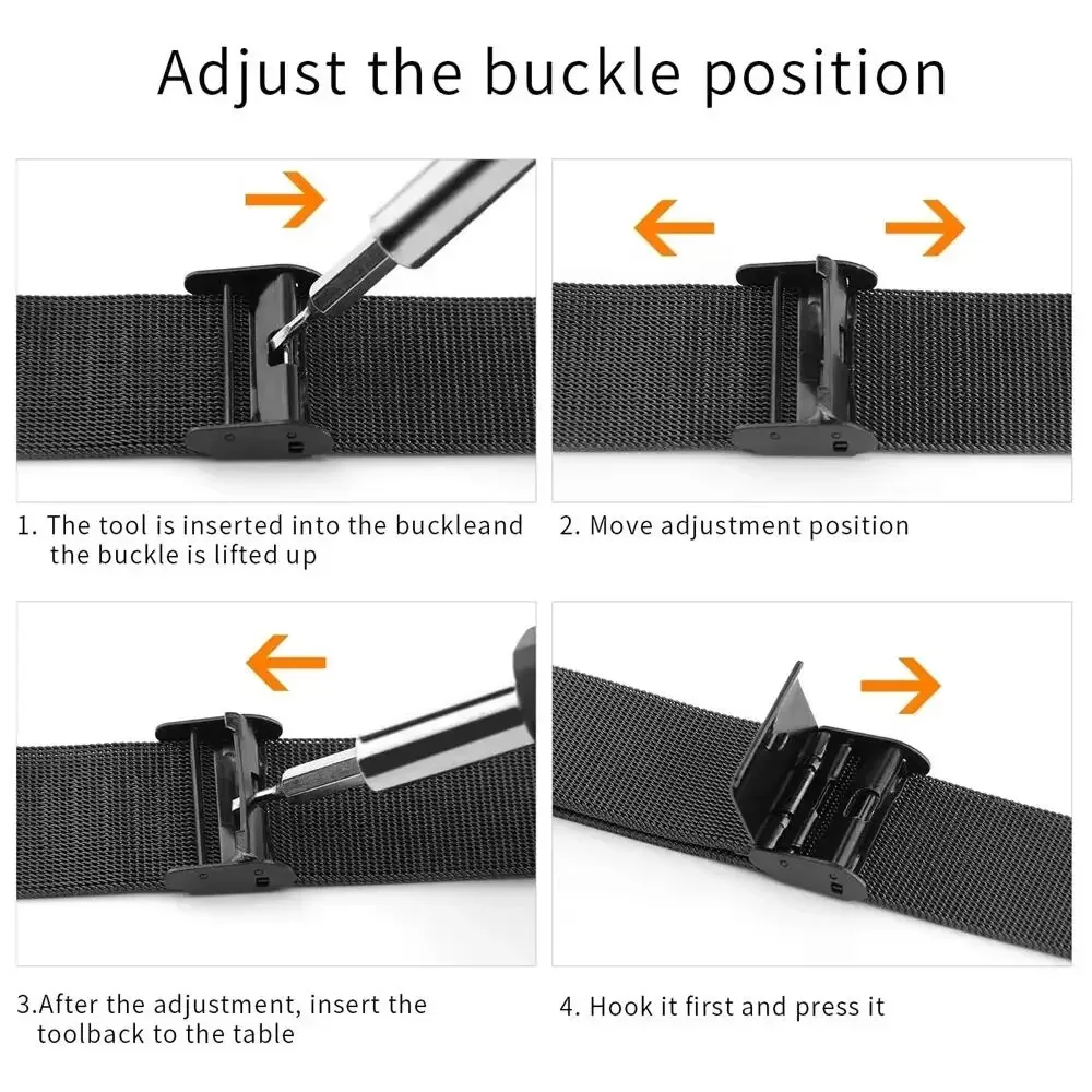 Metal Bands for Huawei Band 6/ - Stainless Mesh Band reseña y precio