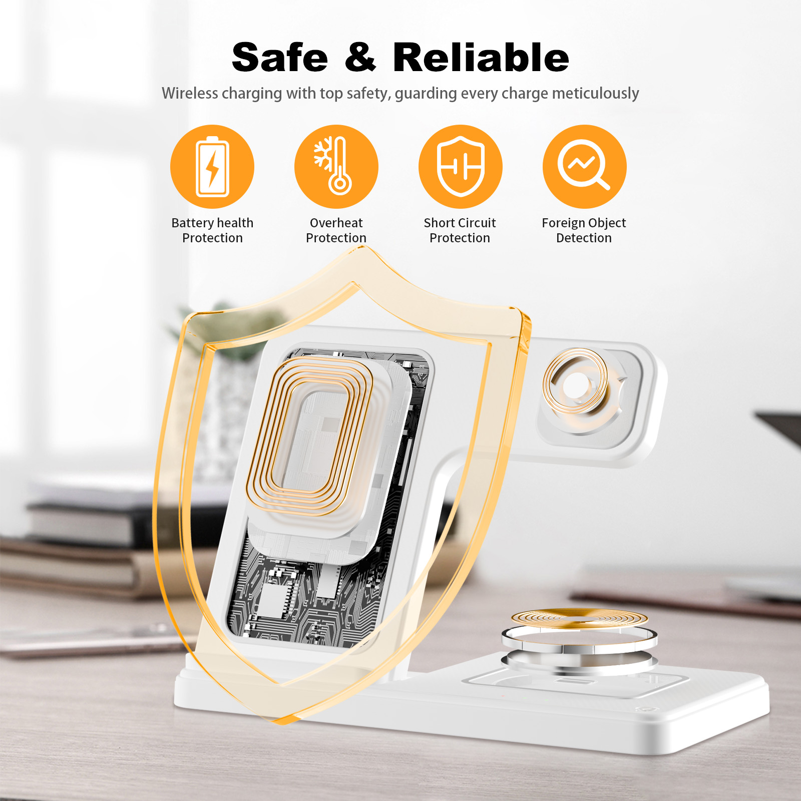 15W Magnetic Wireless Charger  - Smartwatch Ac reseña y precio