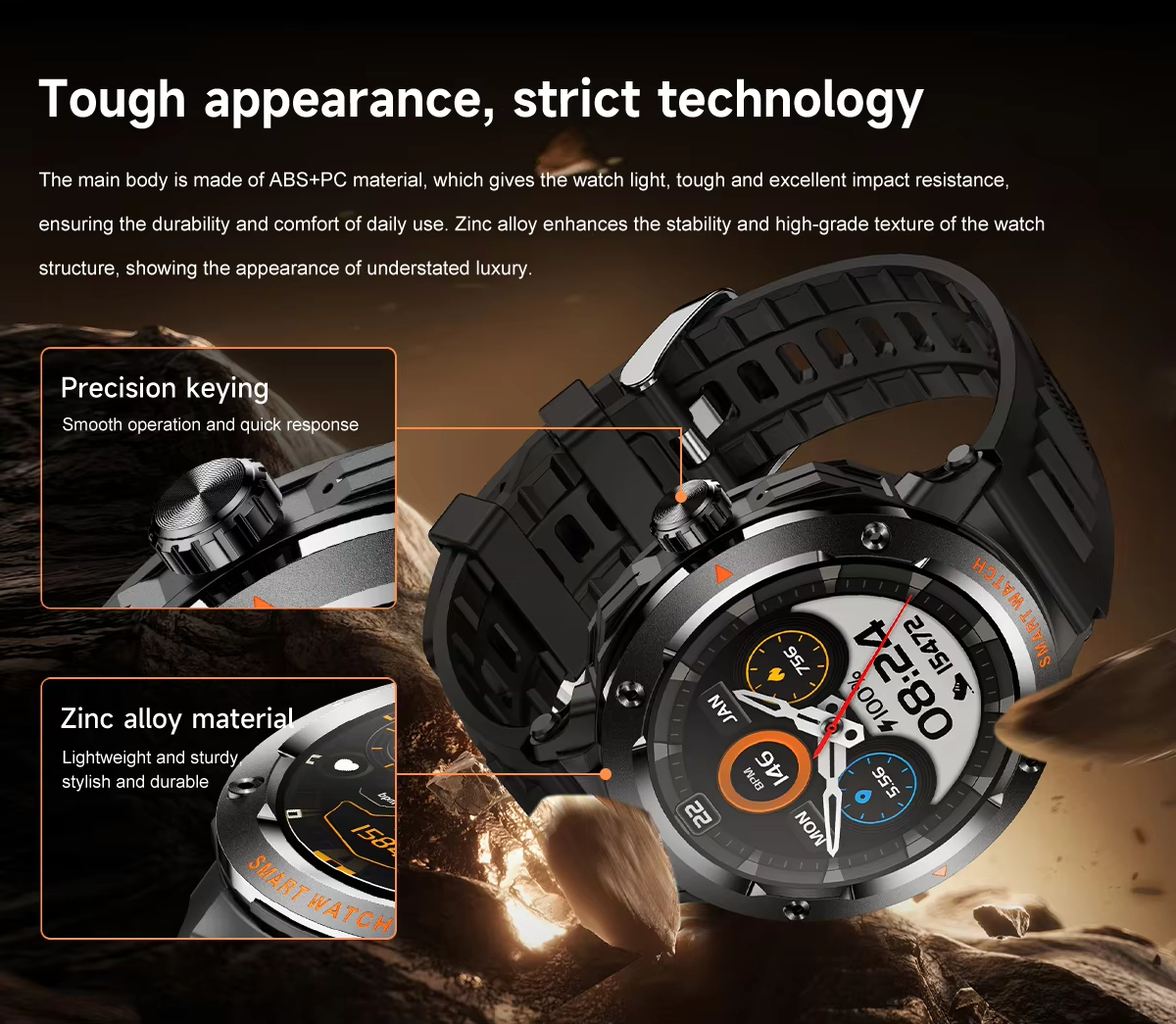 NFC Smart Watch Wireless Earph - Smartwatch Headset reseña y precio