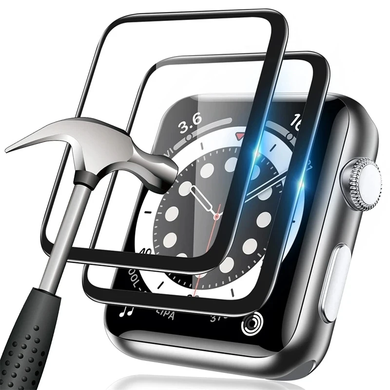 Protector Film For Apple Watch - Watch Case Bumper reseña y precio