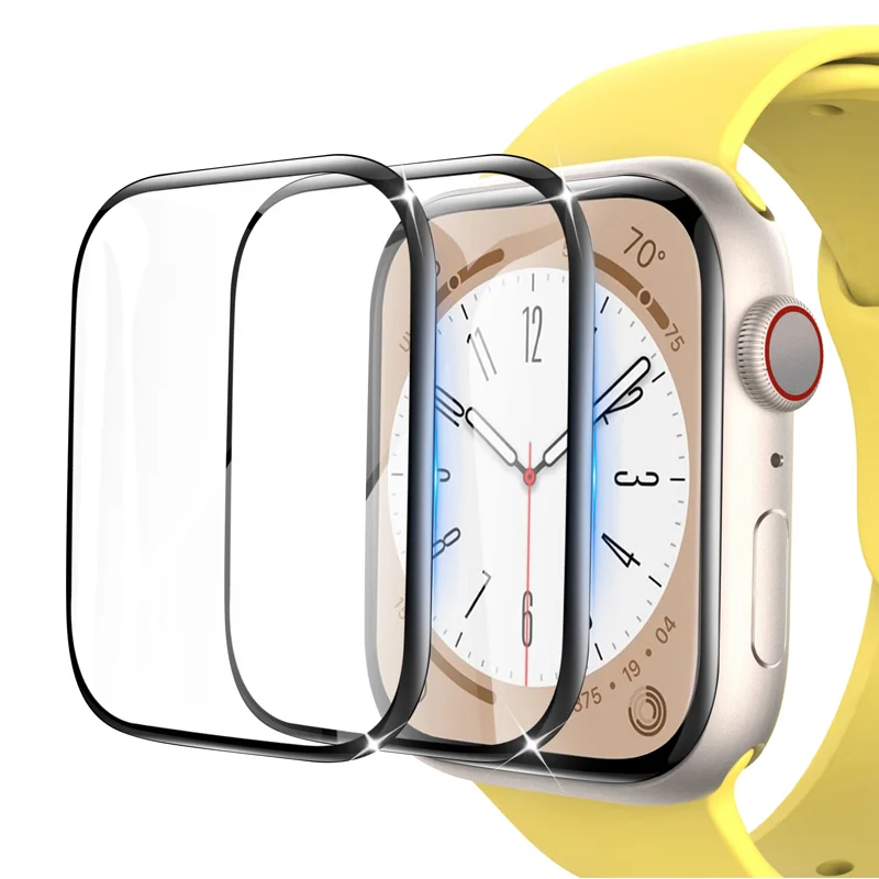 Protector Film For Apple Watch - Watch Case Bumper reseña y precio