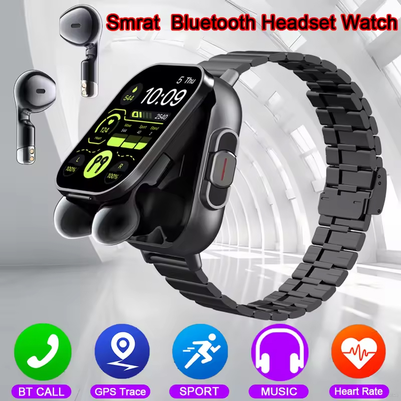 NFC Smart Watch TWS 2-in-1 Hea - Smartwatch Headset reseña y precio