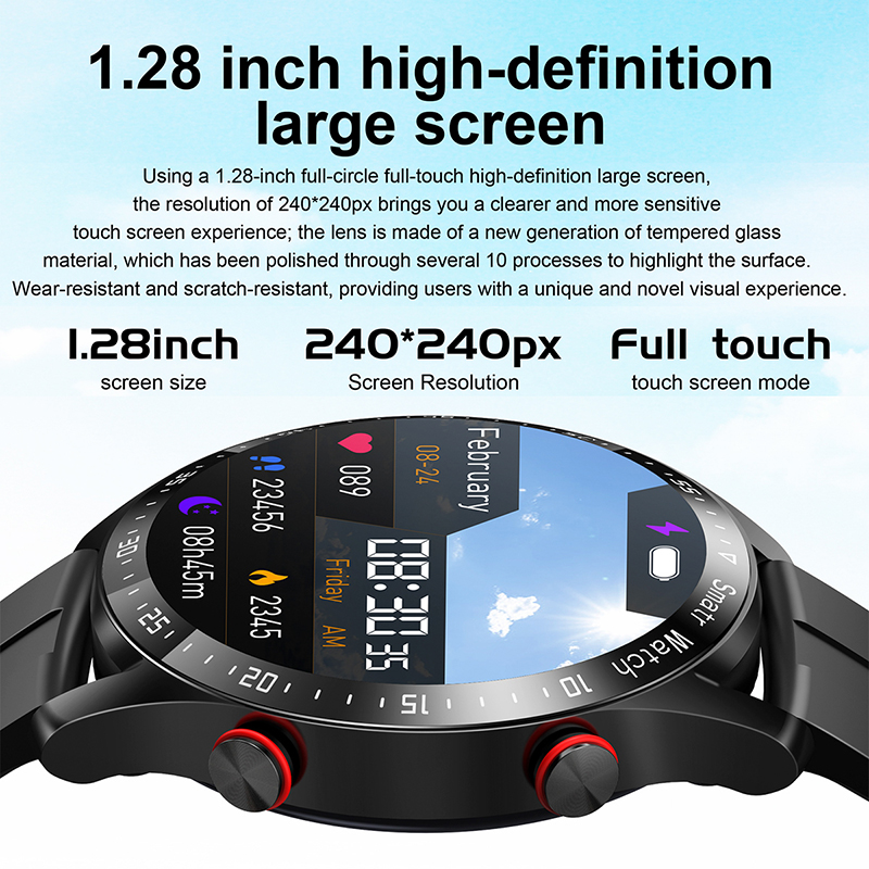 ECG+PPG Bluetooth Call Smart W - Smartwatch Face reseña y precio