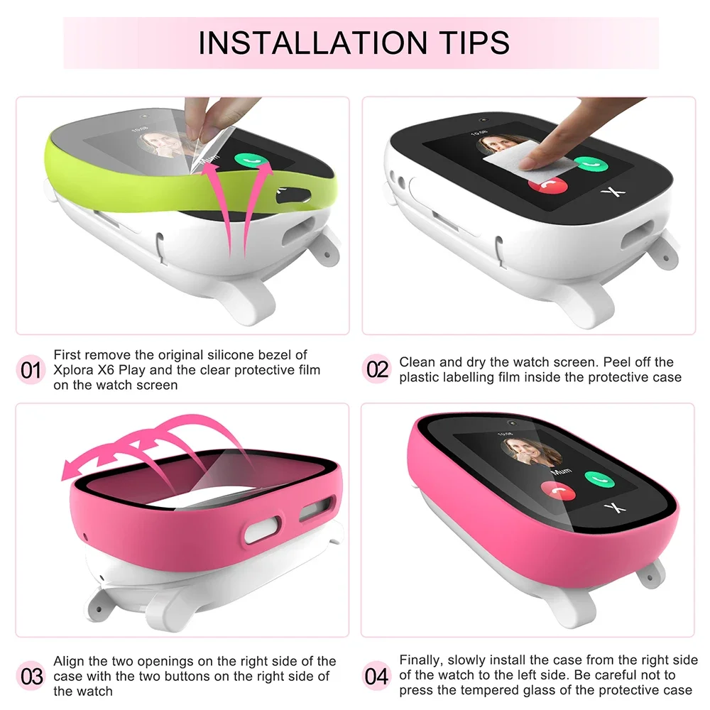 Case for Xploar X6 Play Kids S - Smartwatch Icon reseña y precio