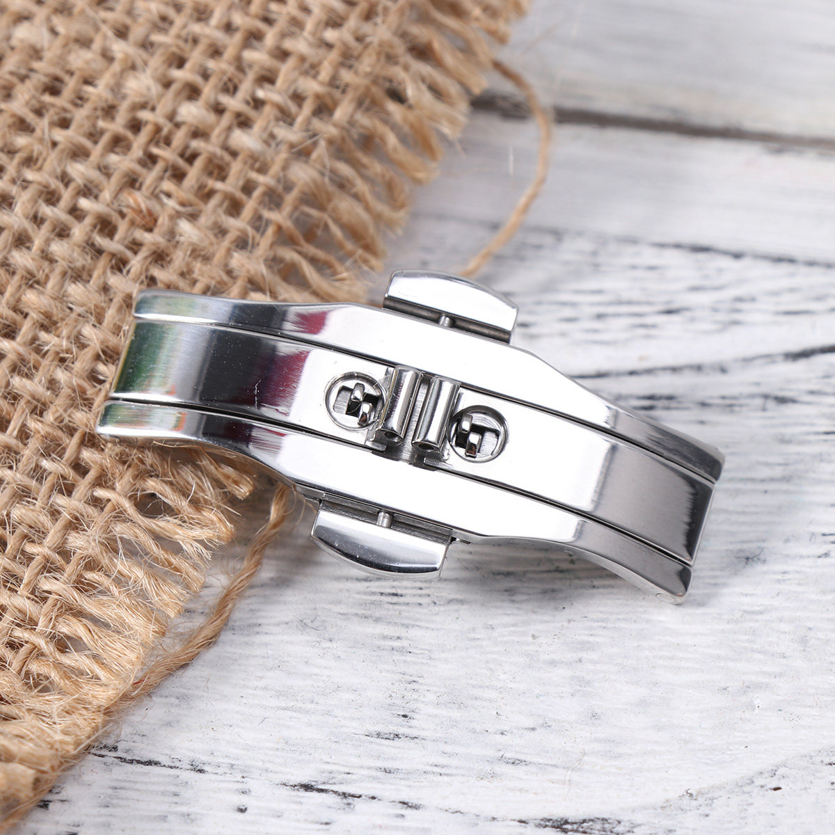 Stainless Steel Watch Buckle D - Stainless Mesh Band reseña y precio
