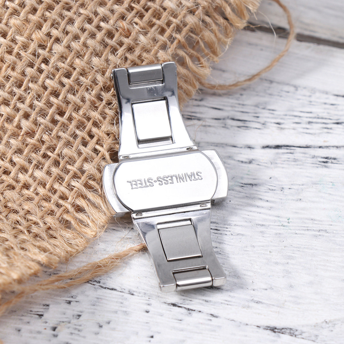 Stainless Steel Watch Buckle D - Stainless Mesh Band reseña y precio