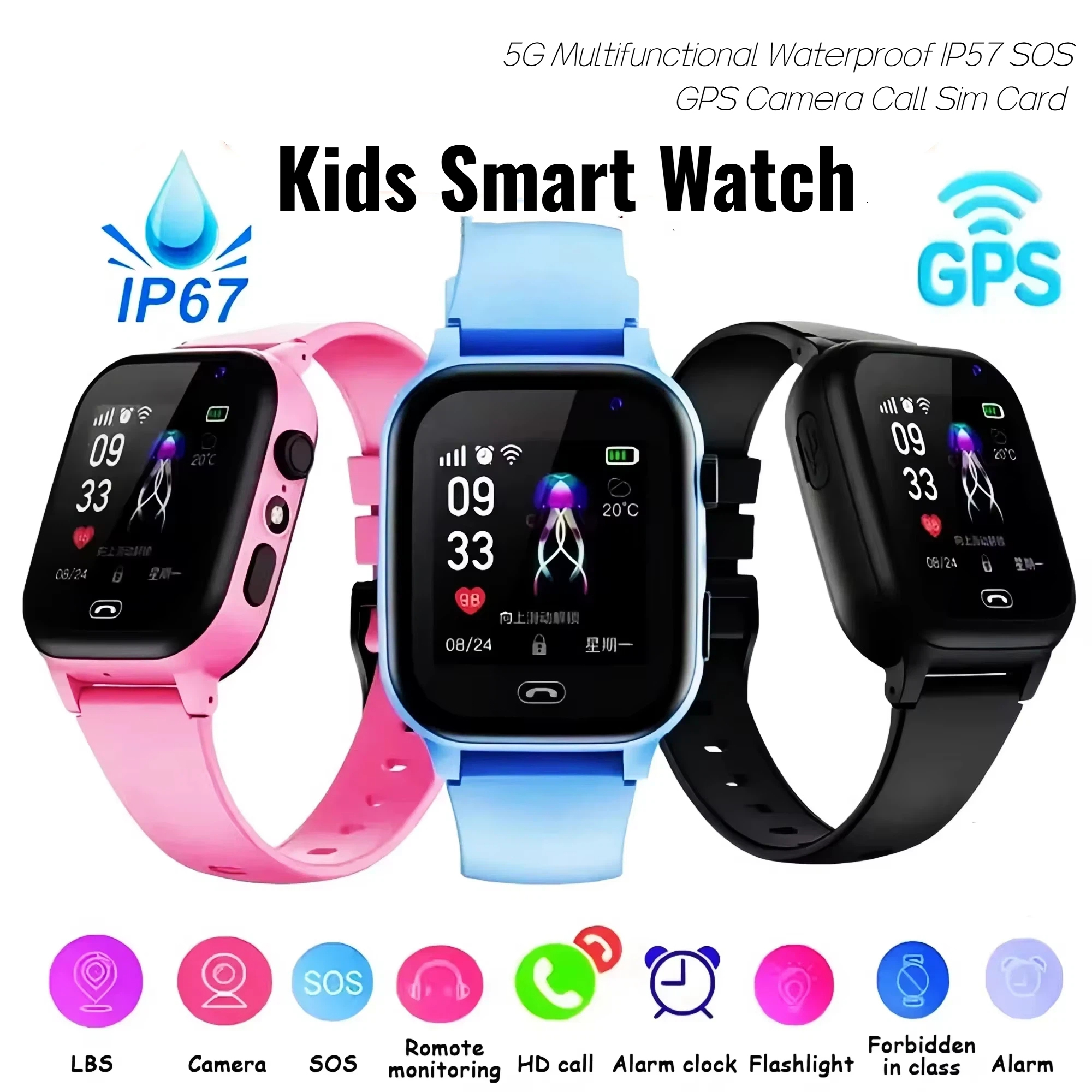 Lenovo Kids Smart Watch 5G GPS - Smartwatch Id reseña y precio
