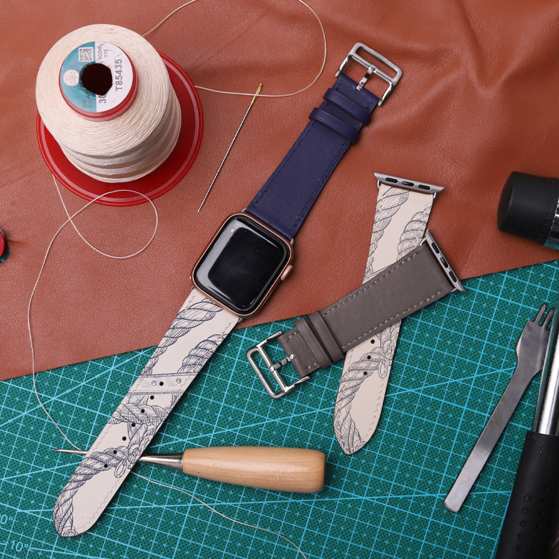 With Gift Box Genuine Leather  - Smartwatch Accessories Shop reseña y precio