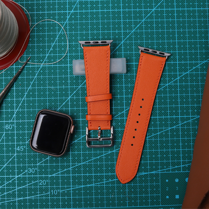 With Gift Box Genuine Leather  - Smartwatch Accessories Shop reseña y precio