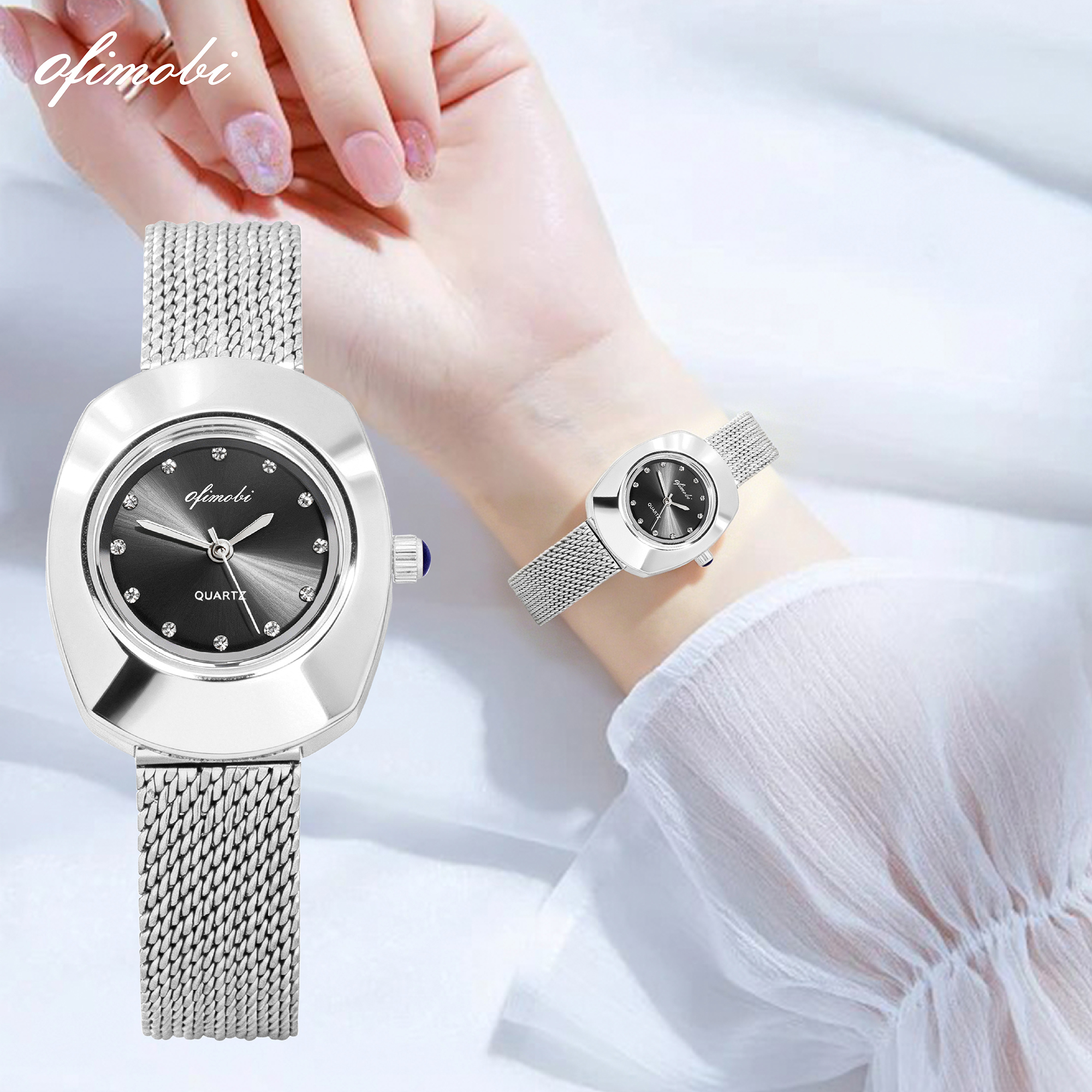 OFIMOBI Women Quartz Watch Sta - Stainless Mesh Band reseña y precio