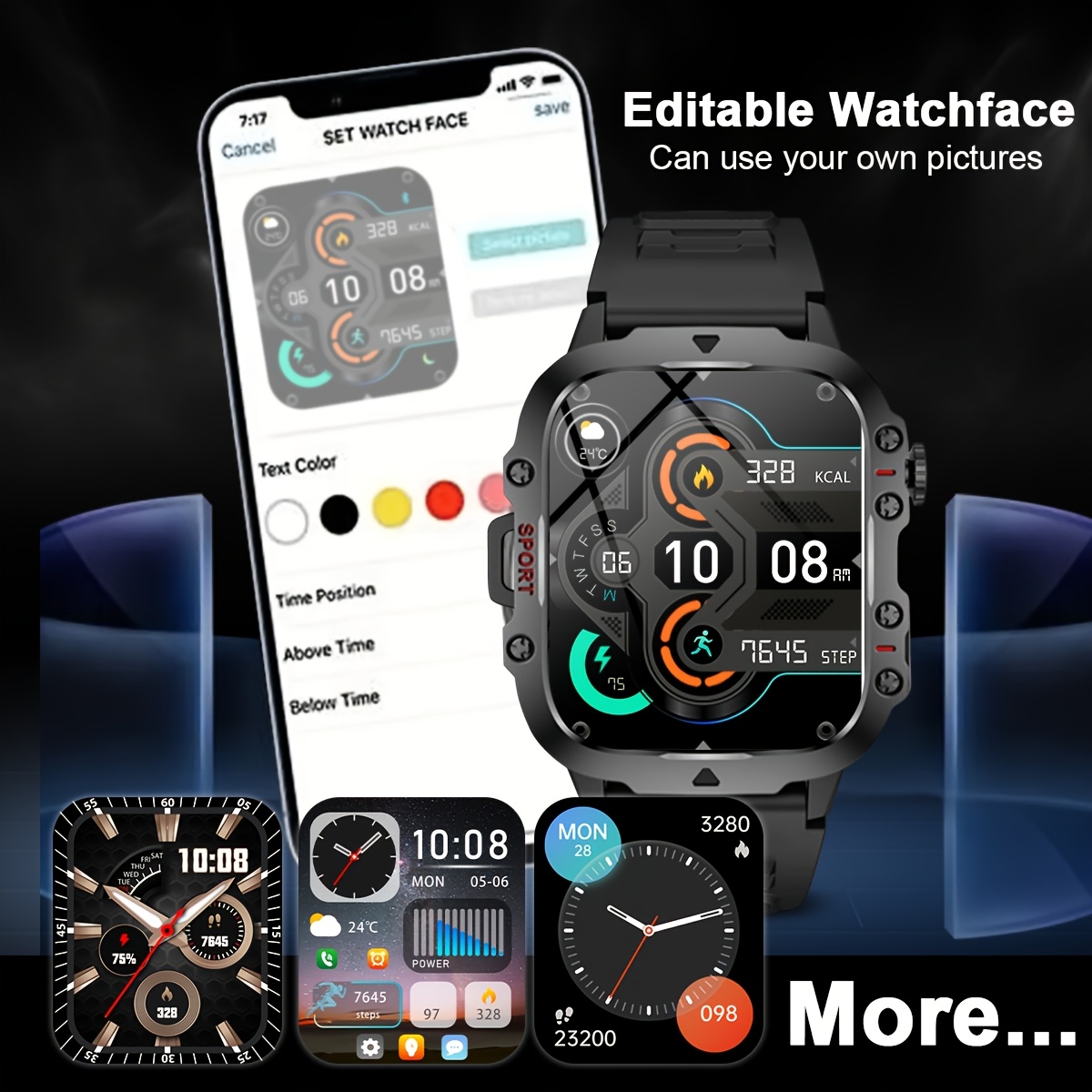 New Smart Watch, Equipped with - Smartwatch Face reseña y precio