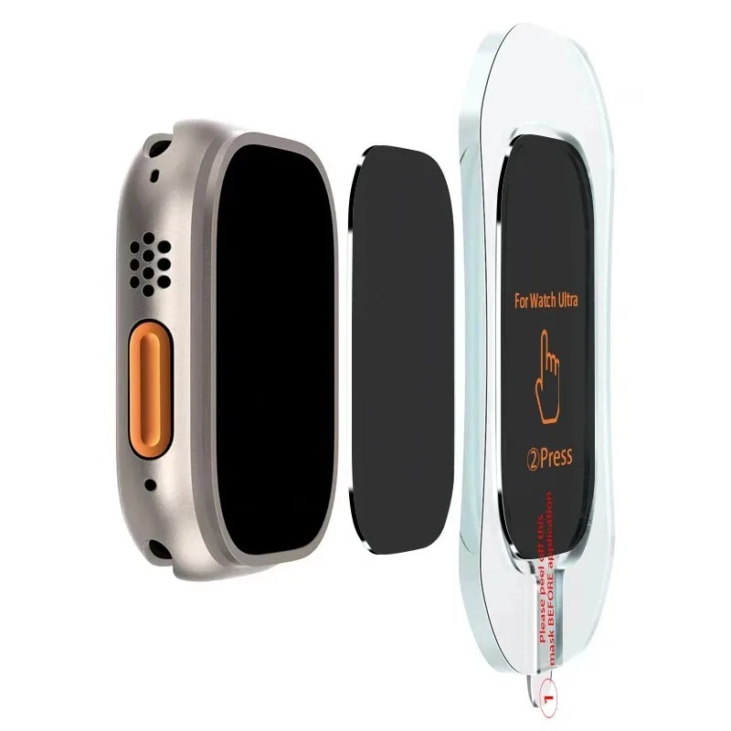 Tempered Glass for Apple Watch - Watch Case Bumper reseña y precio