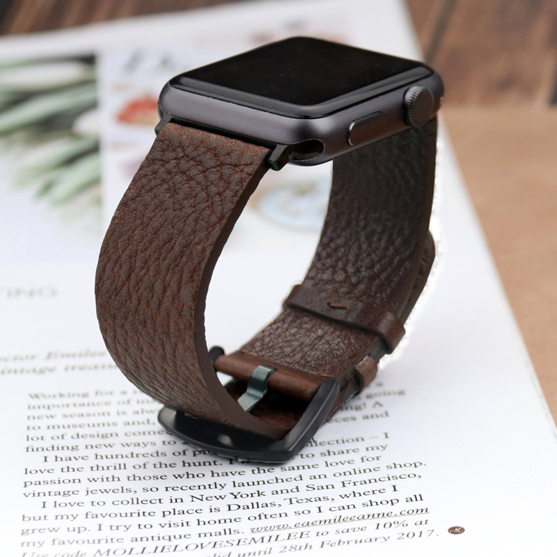 Italian Calfskinl Strap for Ap - Smartwatch Accessories Shop reseña y precio