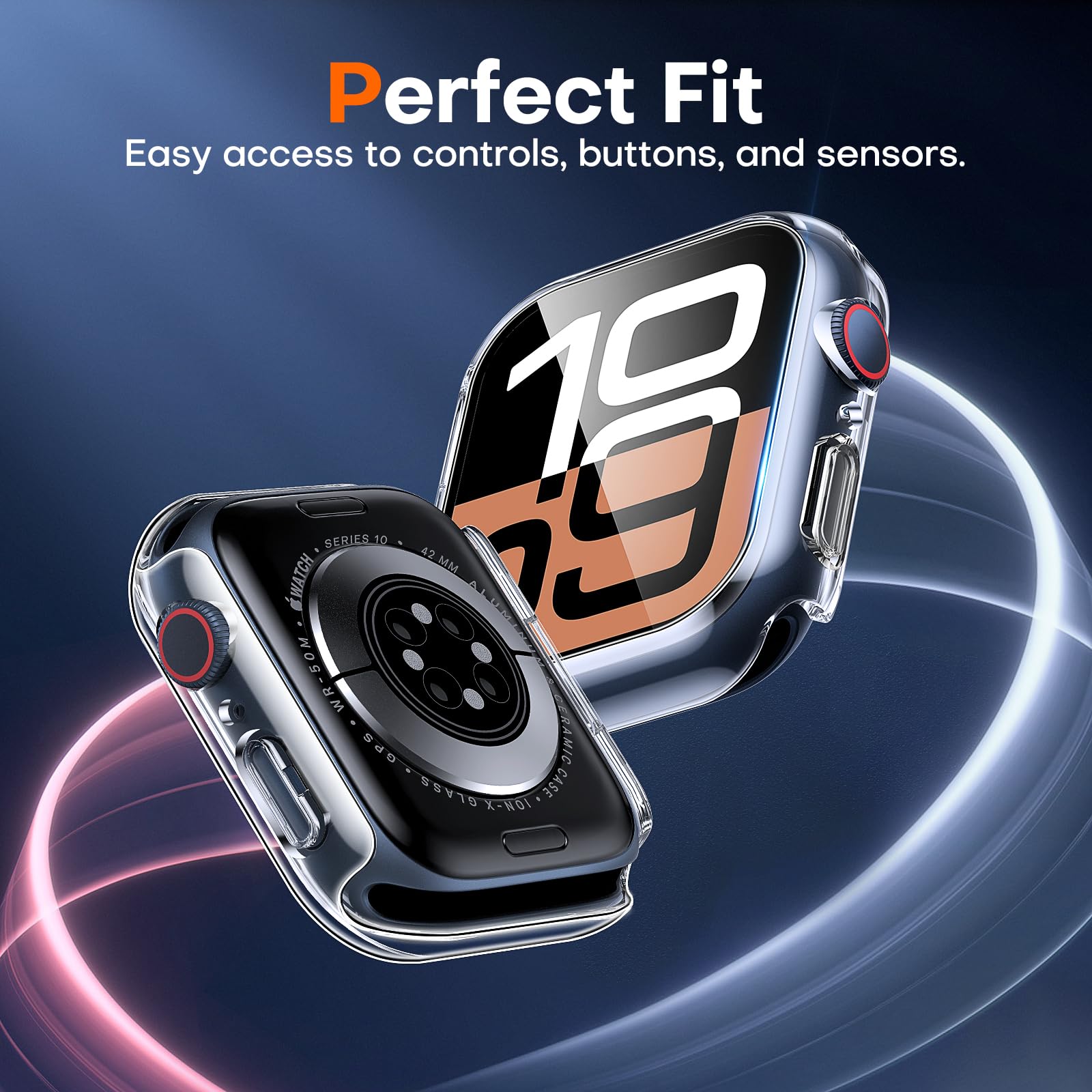 2pcs Tempered Glass Case For A - Watch Case Bumper reseña y precio
