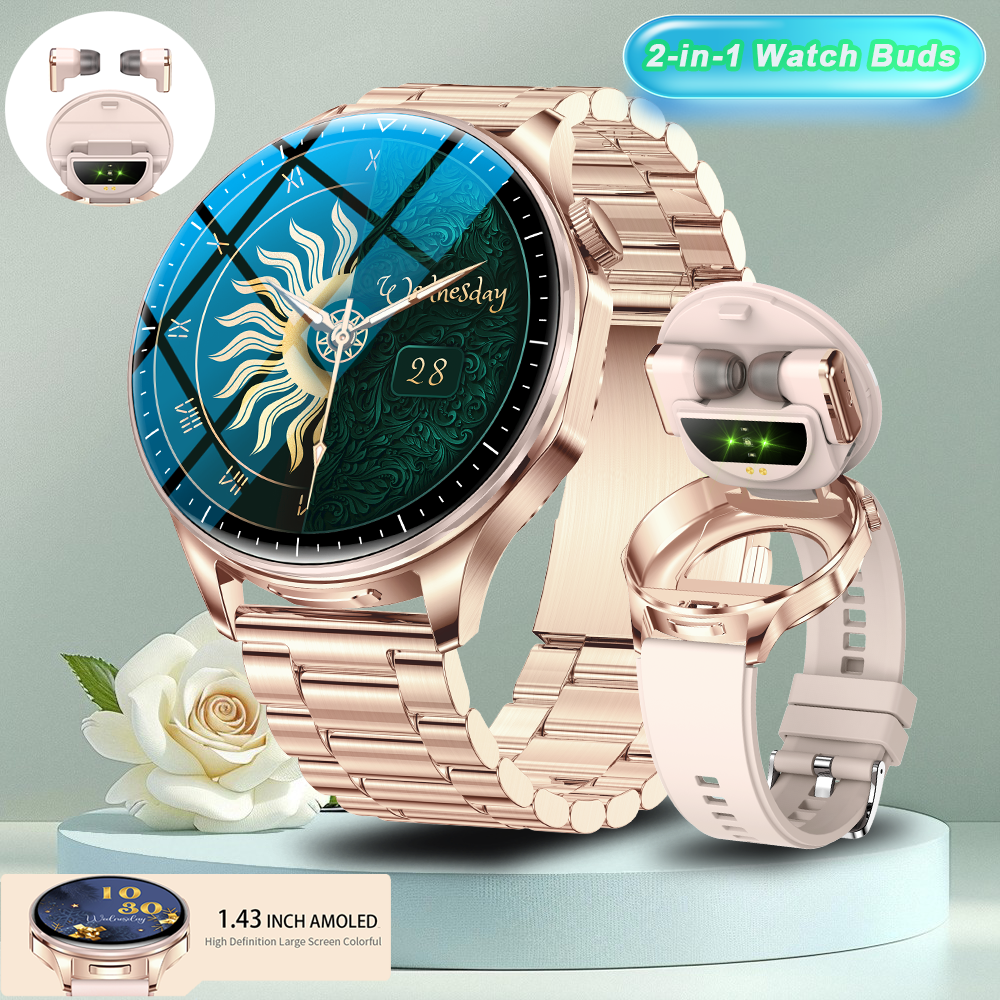2026 new 2-In-1 TWS Headset Sm - Smartwatch Headset reseña y precio