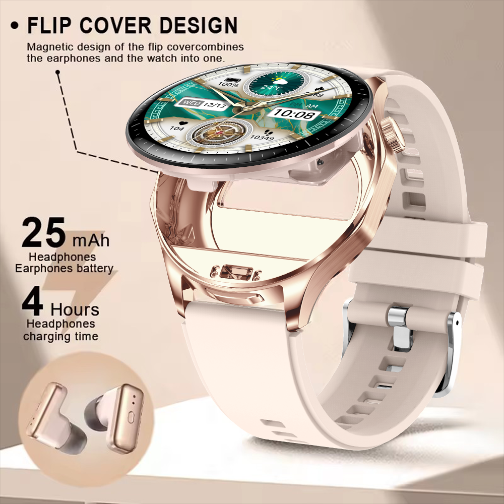 2026 new 2-In-1 TWS Headset Sm - Smartwatch Headset reseña y precio