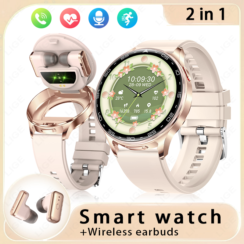 LIGE 2 In 1 TWS Headset Smart  - Smartwatch Headset reseña y precio