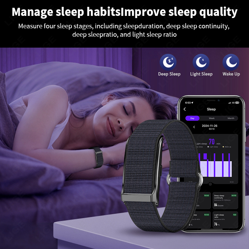 LIGE Smart Watch Heart Rate Bl - Android Smartwatch Accessories reseña y precio