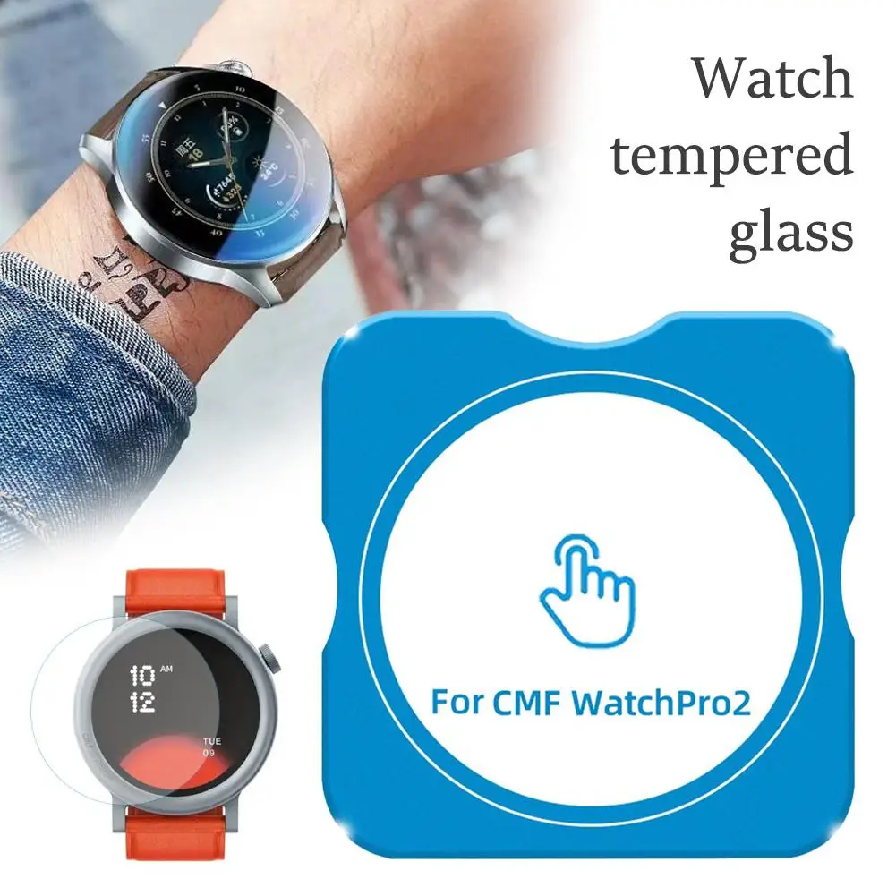 Tempered Glass For CMF Watch P - Smartwatch Icon reseña y precio