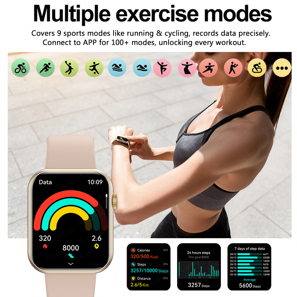 2025 New Sports Smart Watch Me - Smartwatch Id reseña y precio