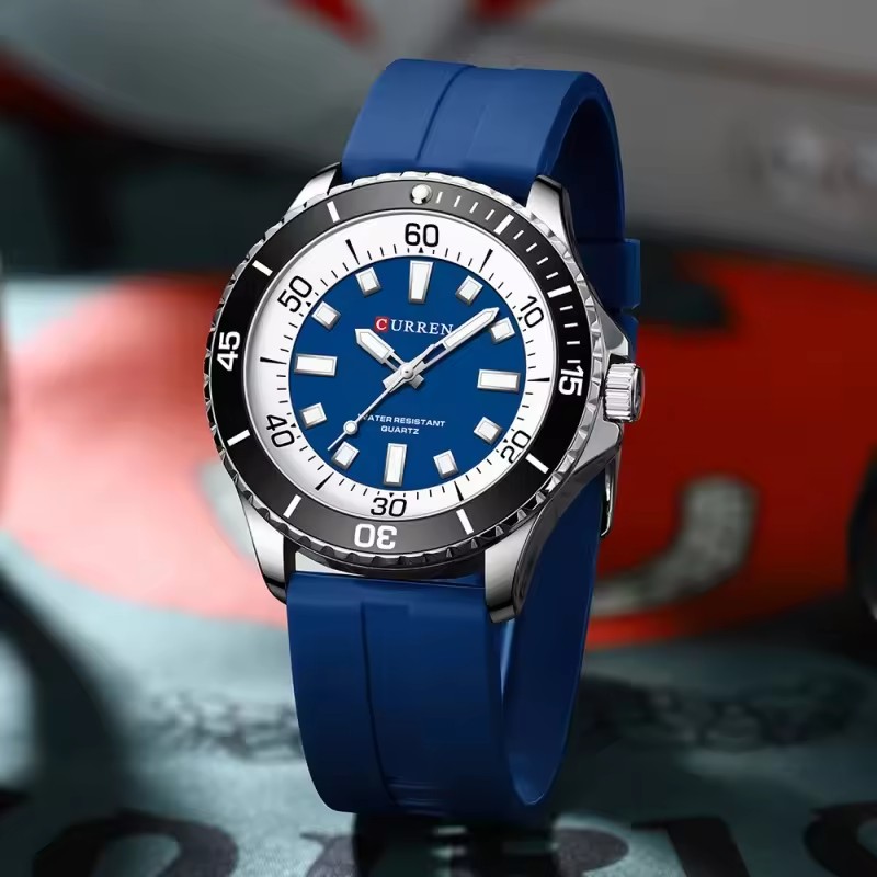 CURREN 8448 Men's Fashion Quar - Smartwatch Guess reseña y precio