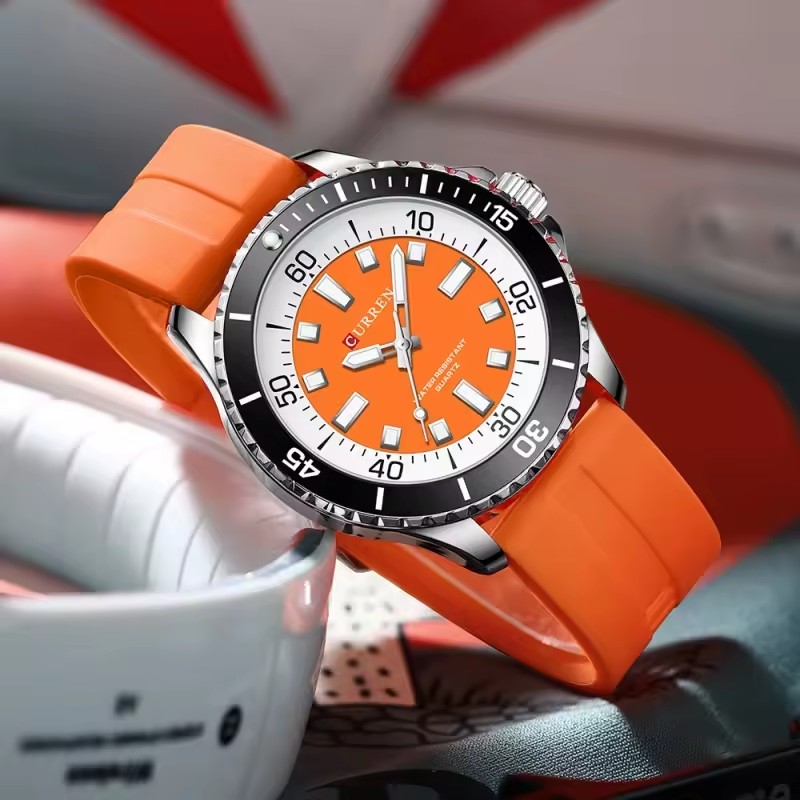 CURREN 8448 Men's Fashion Quar - Smartwatch Guess reseña y precio