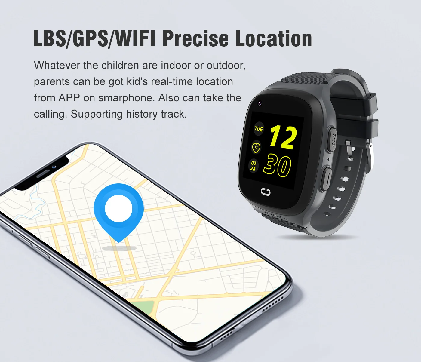 4G Kids Smartwatch SOS Waterpr - Smartwatch Id reseña y precio