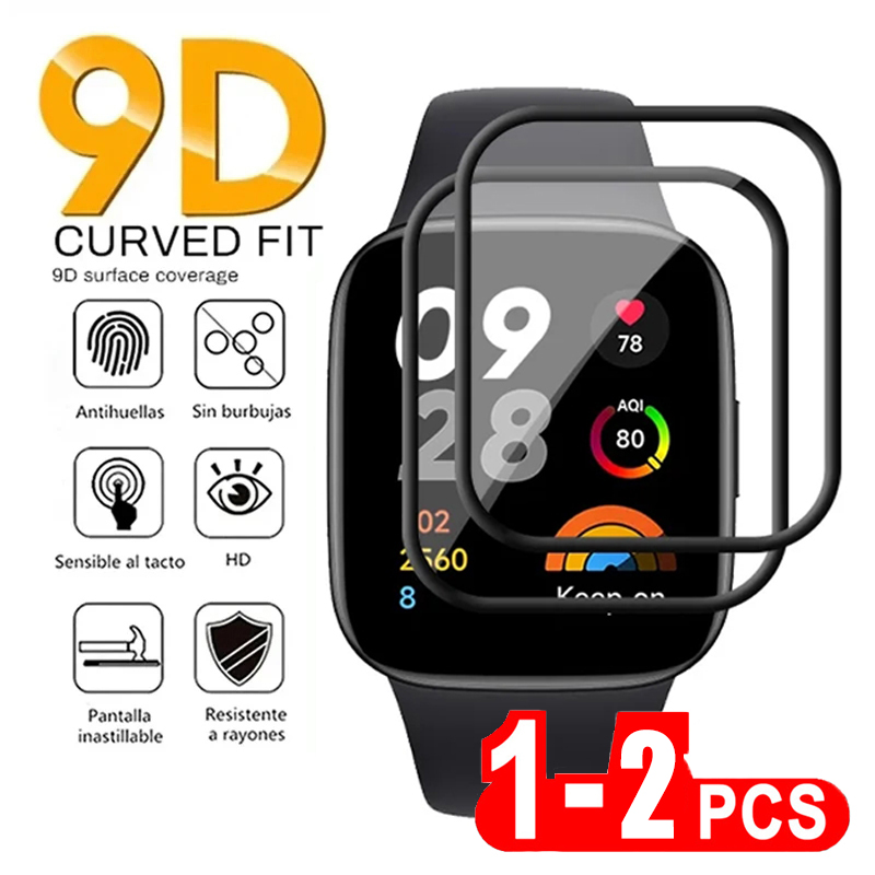 2 Pcs Tempered Glass for Redmi - Smartwatch Icon reseña y precio