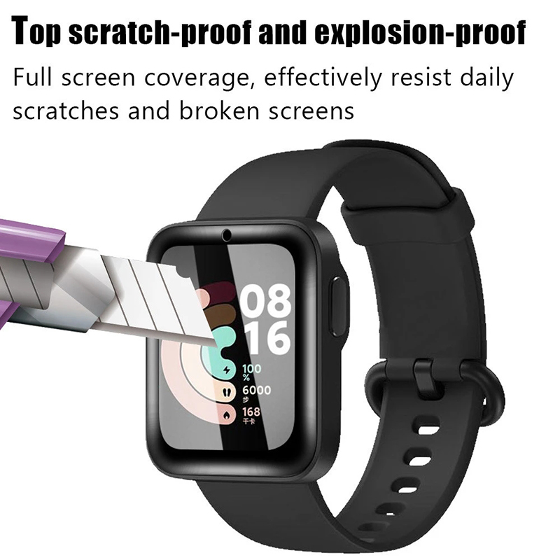 2 Pcs Tempered Glass for Redmi - Smartwatch Icon reseña y precio