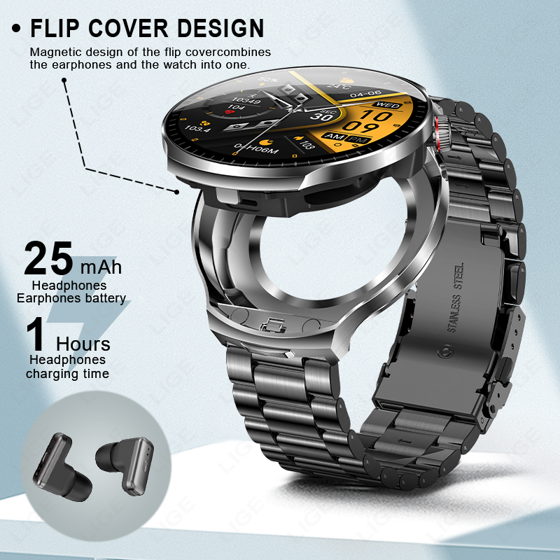 New Smart Watch BT Call Wirele - Smartwatch Headset reseña y precio