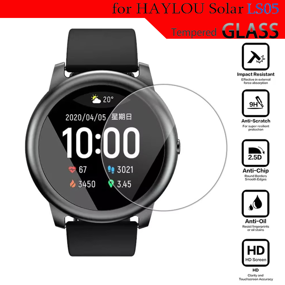 Tempered Glass For hayLou sola - Smartwatch Icon reseña y precio