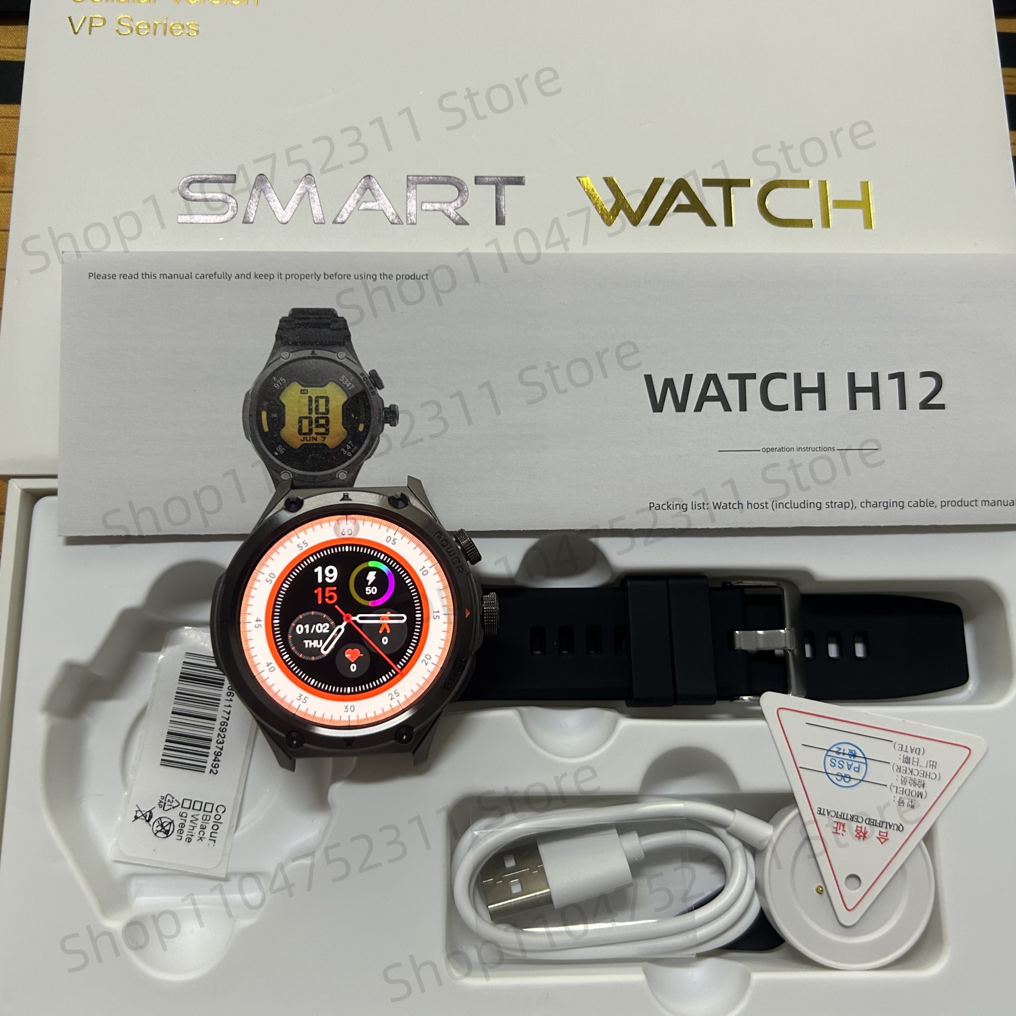 H12 Smartwatch 4G LTE Smart Wa - Smartwatch Store reseña y precio