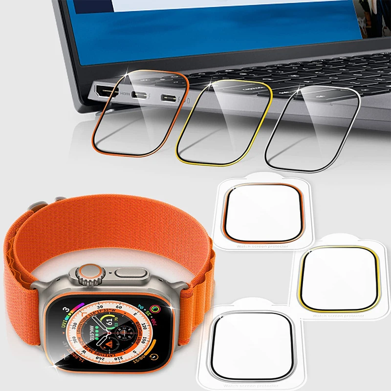 Tempered Glass for Apple Watch - Watch Case Bumper reseña y precio