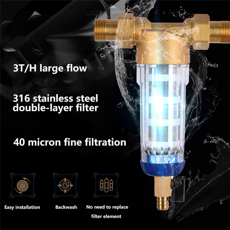 AEE3-Pre Filter Purifier Whole - Stainless Mesh Band reseña y precio