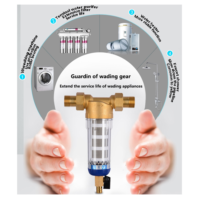 AEE3-Pre Filter Purifier Whole - Stainless Mesh Band reseña y precio