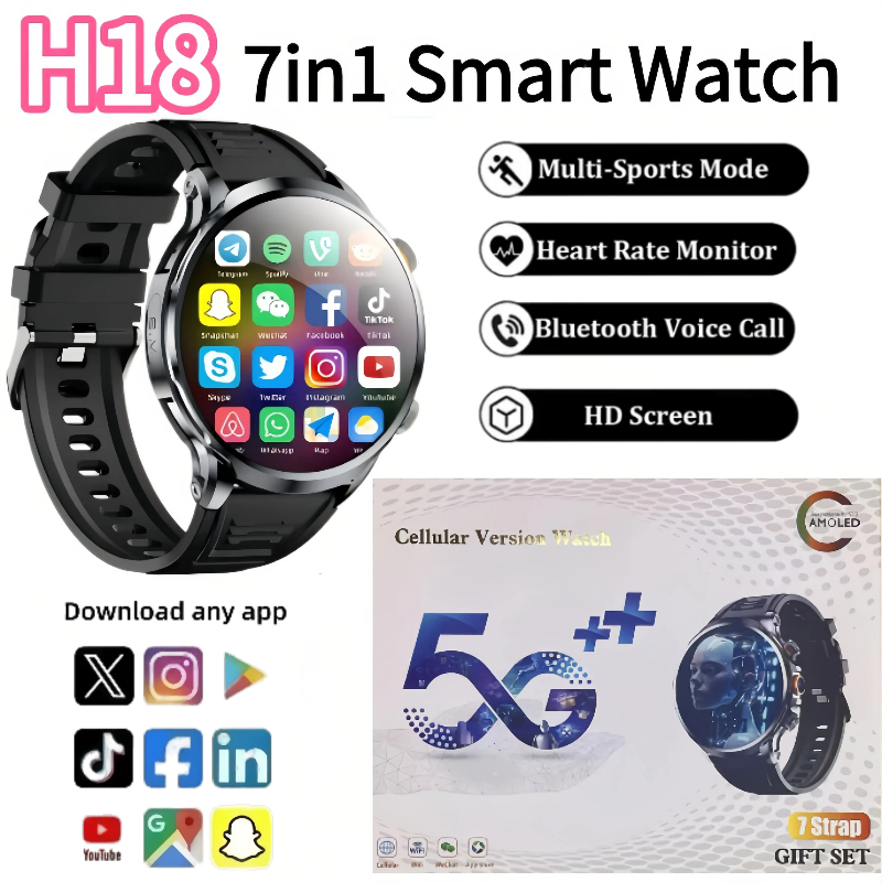 H18 New Android Smartwatch 4G  - Smartwatch Store reseña y precio