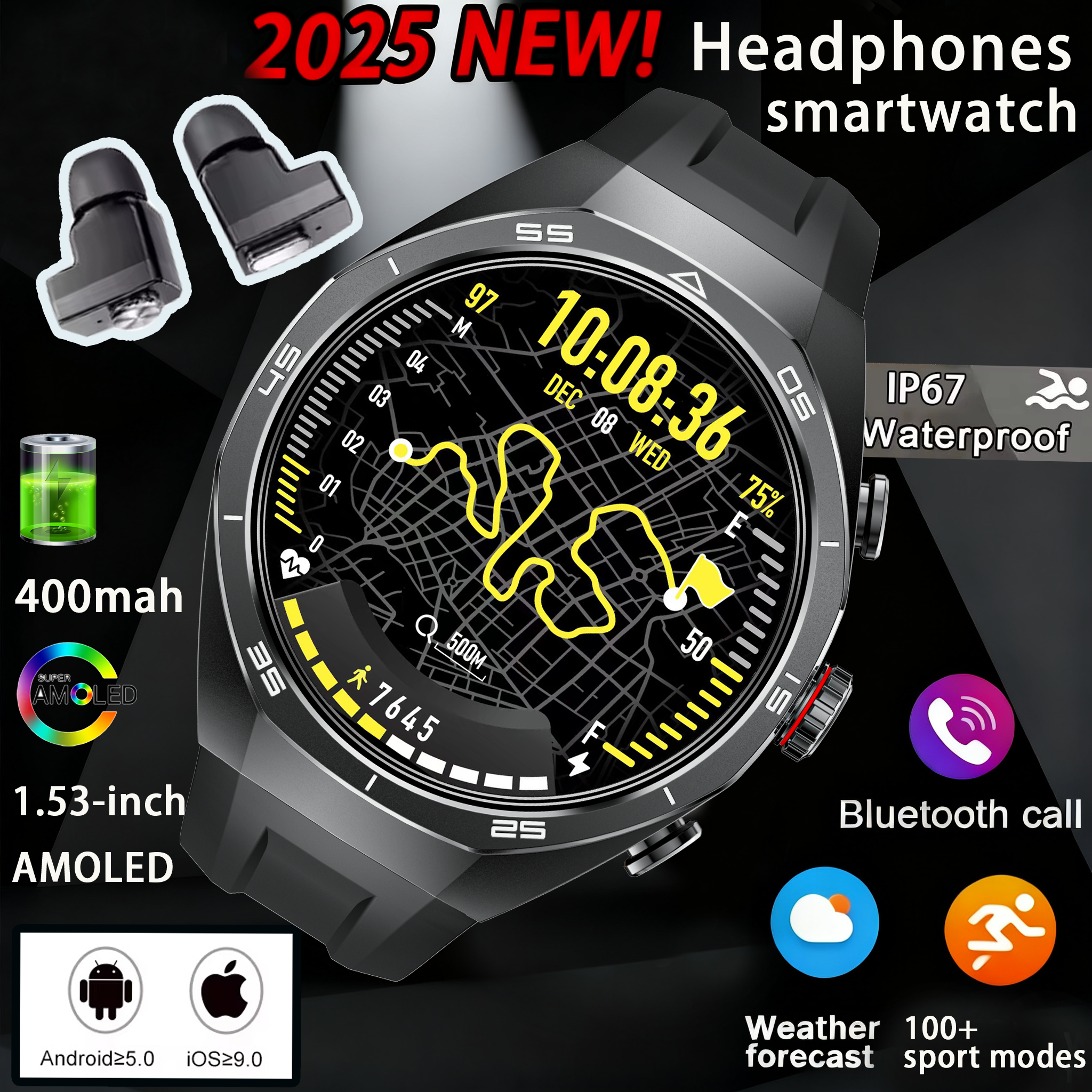 2026 TWS 2-in-1 With Headset S - Smartwatch Headset reseña y precio