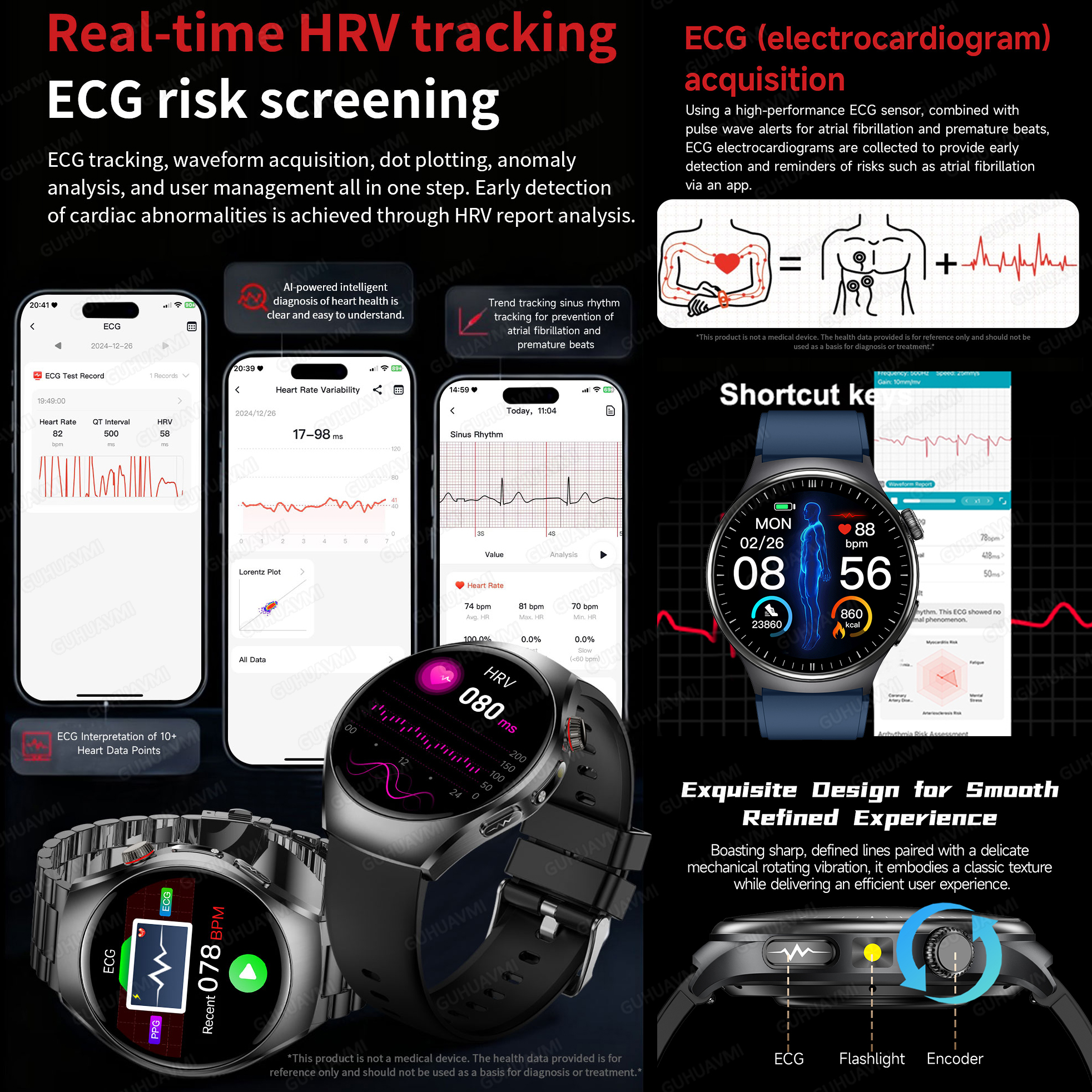2026 New Accurate Diagnosis Sm - Android Smartwatch Accessories reseña y precio