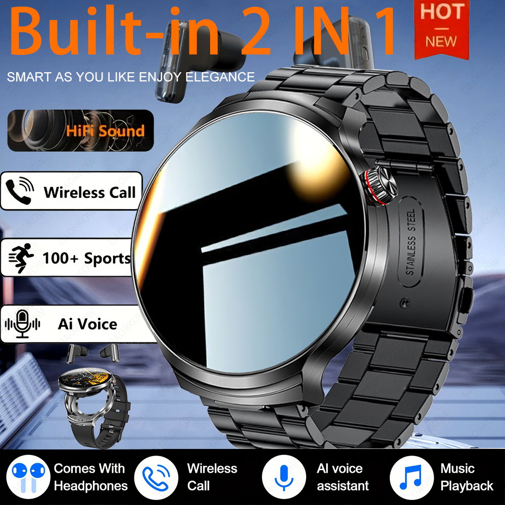 2026 New 2 in 1 Smart Watch Wi - Smartwatch Headset reseña y precio