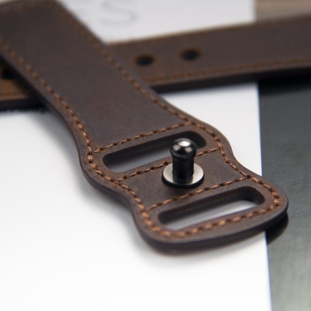 20mm 22mm Genuine Leather Watc - Smartwatch Accessories Shop reseña y precio