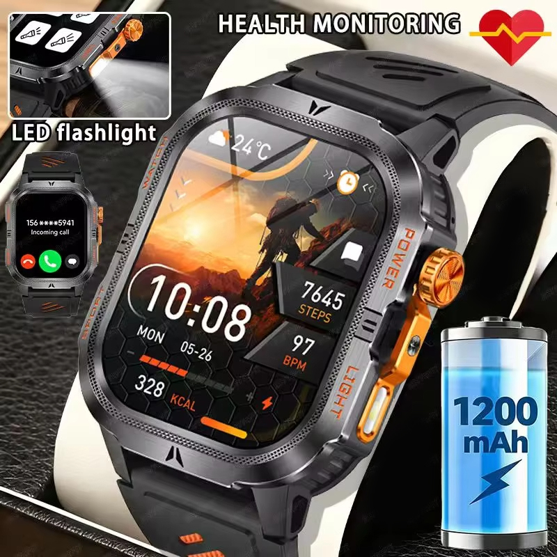 2026 Rugged Military Smart Wat - Smartwatch M Active reseña y precio