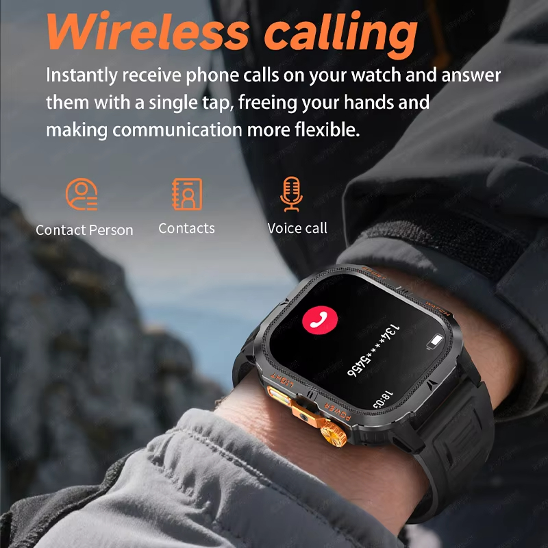 2026 Rugged Military Smart Wat - Smartwatch M Active reseña y precio