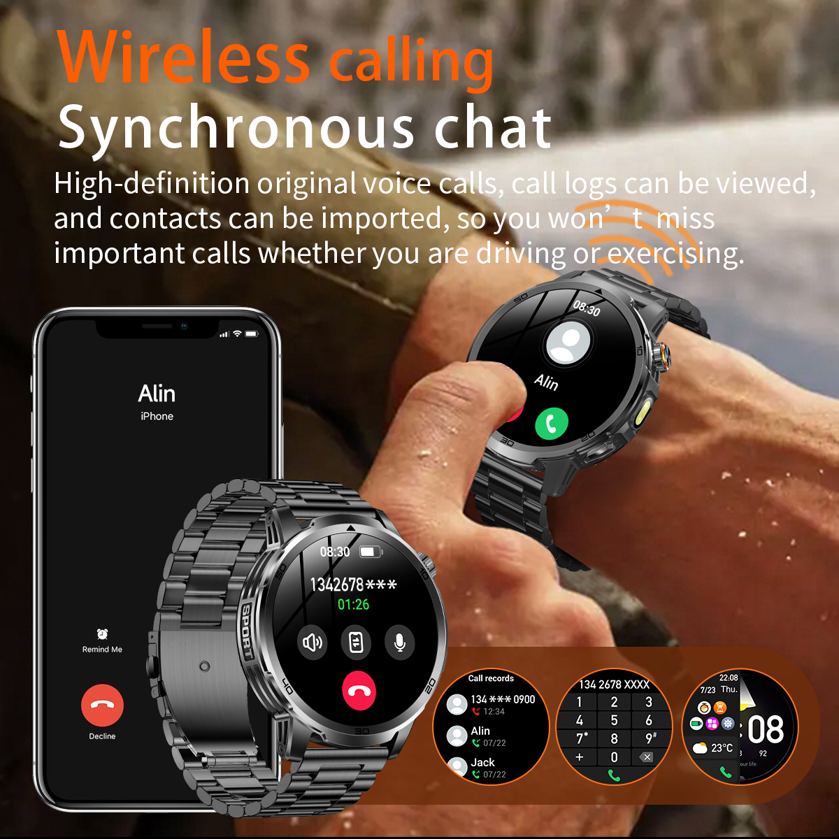 2026 New  Outdoor Smart Watch  - Android Smartwatch Accessories reseña y precio