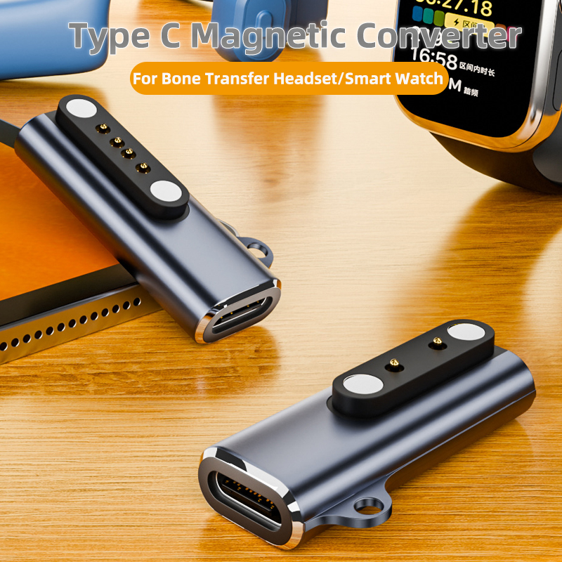 Magnetic Charger Adapter Type  - Smartwatch Headset reseña y precio